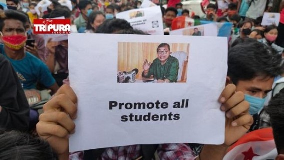 Tripura Board Students demand Promotion of All Students as No Exam was held